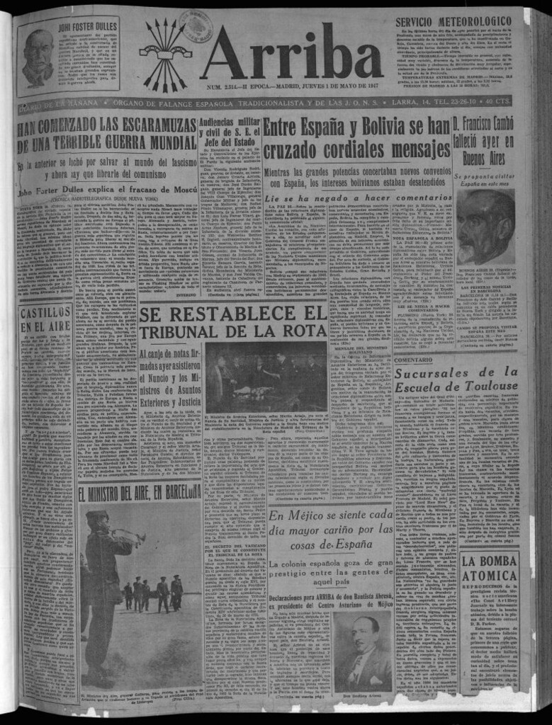 Miniatura de Arriba del 1 de mayo de 1947