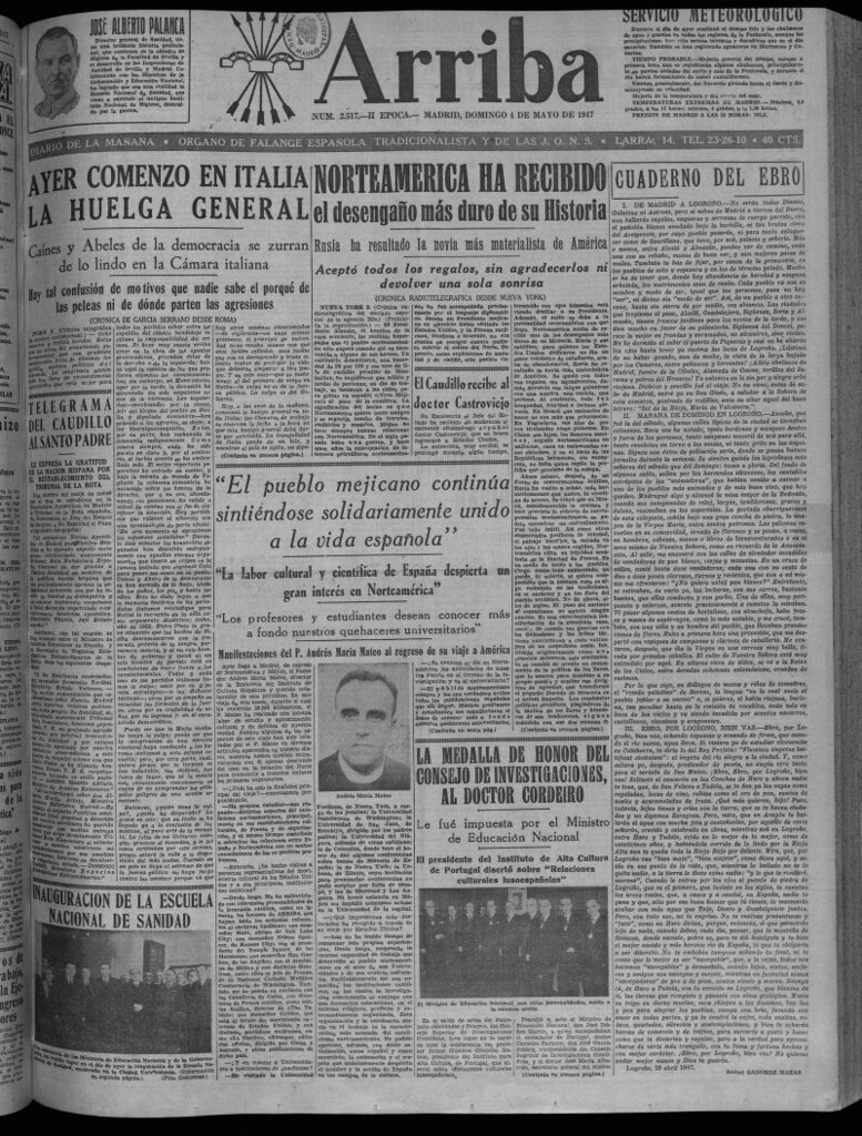 Miniatura de Arriba del 4 de mayo de 1947