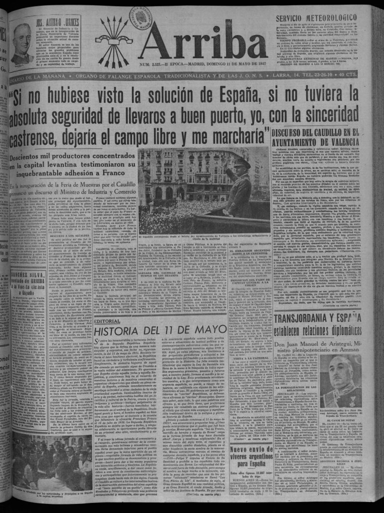 Miniatura de Arriba del 11 de mayo de 1947