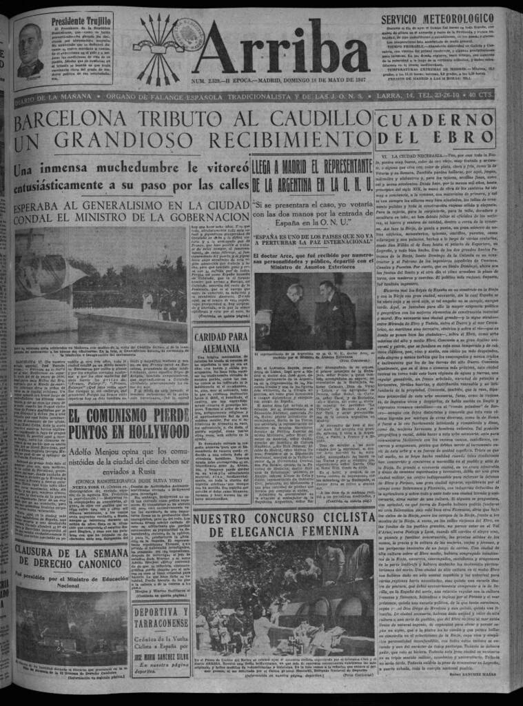 Miniatura de Arriba del 18 de mayo de 1947