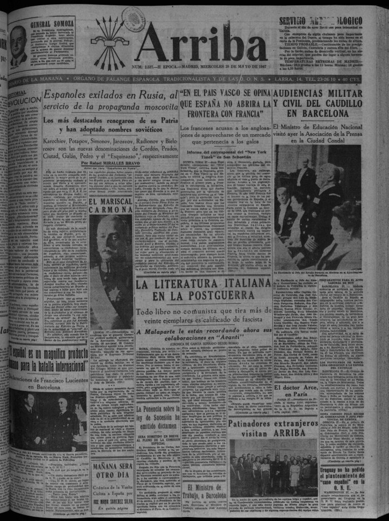 Miniatura de Arriba del 28 de mayo de 1947