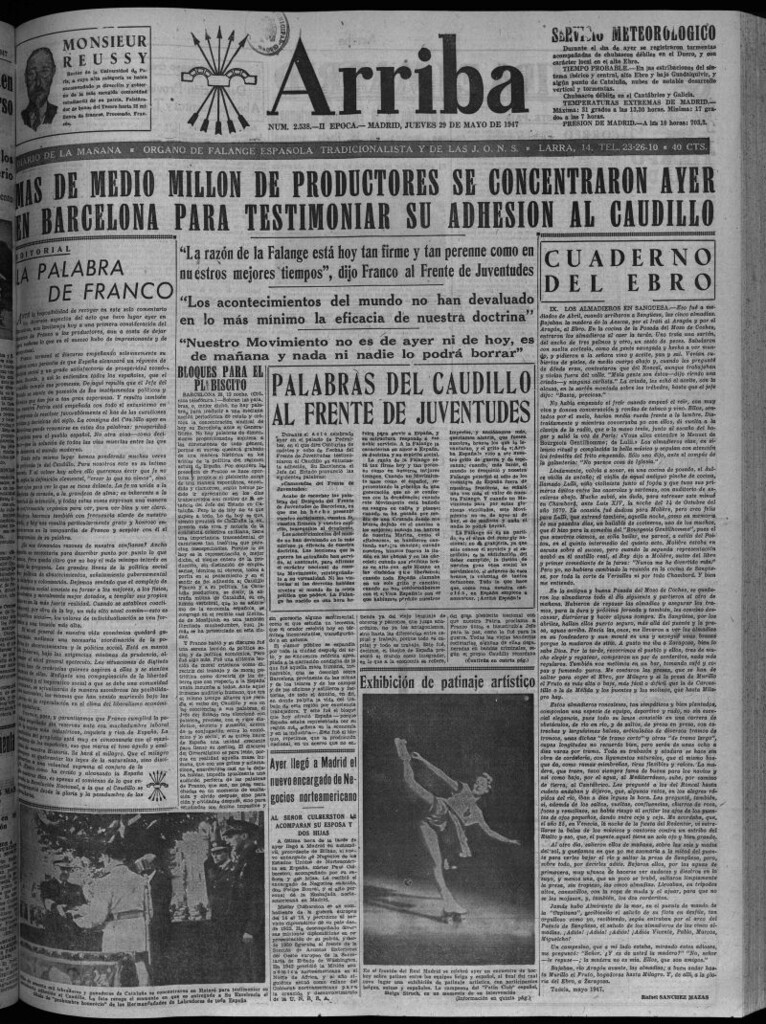 Miniatura de Arriba del 29 de mayo de 1947