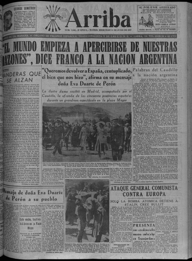 Miniatura de Arriba del 11 de junio de 1947