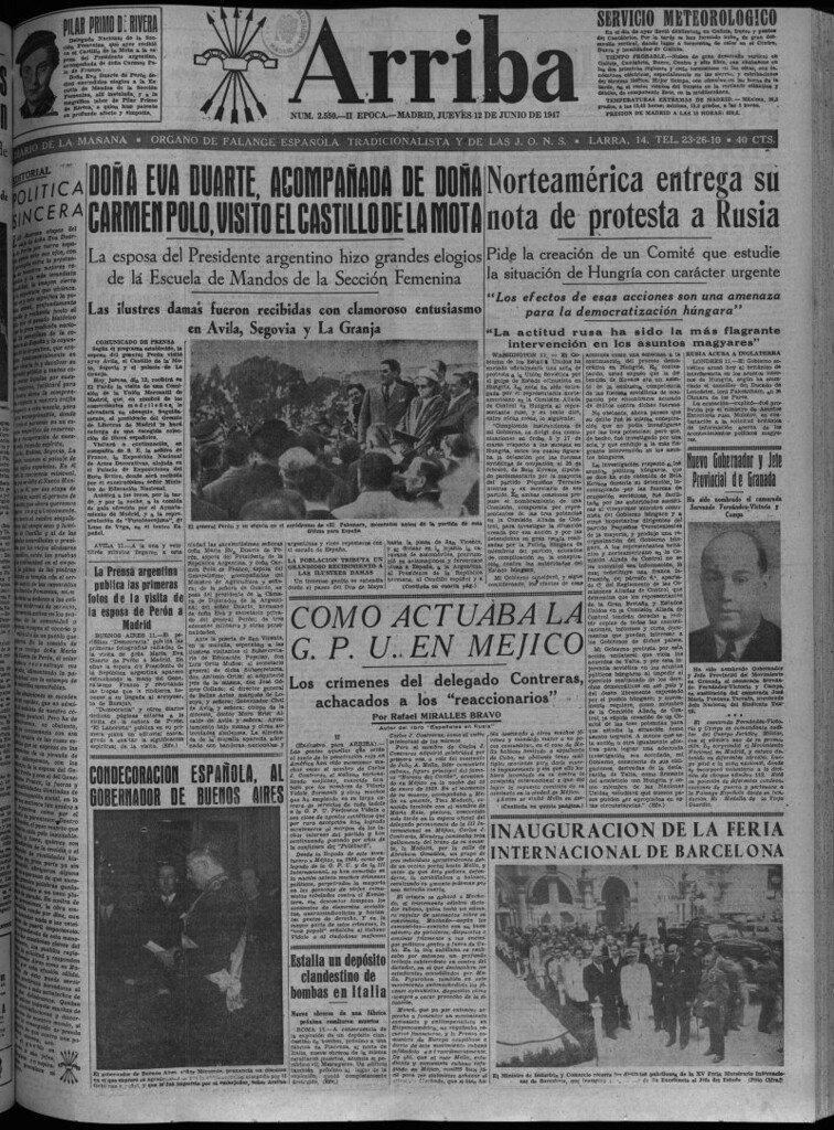 Miniatura de Arriba del 12 de junio de 1947