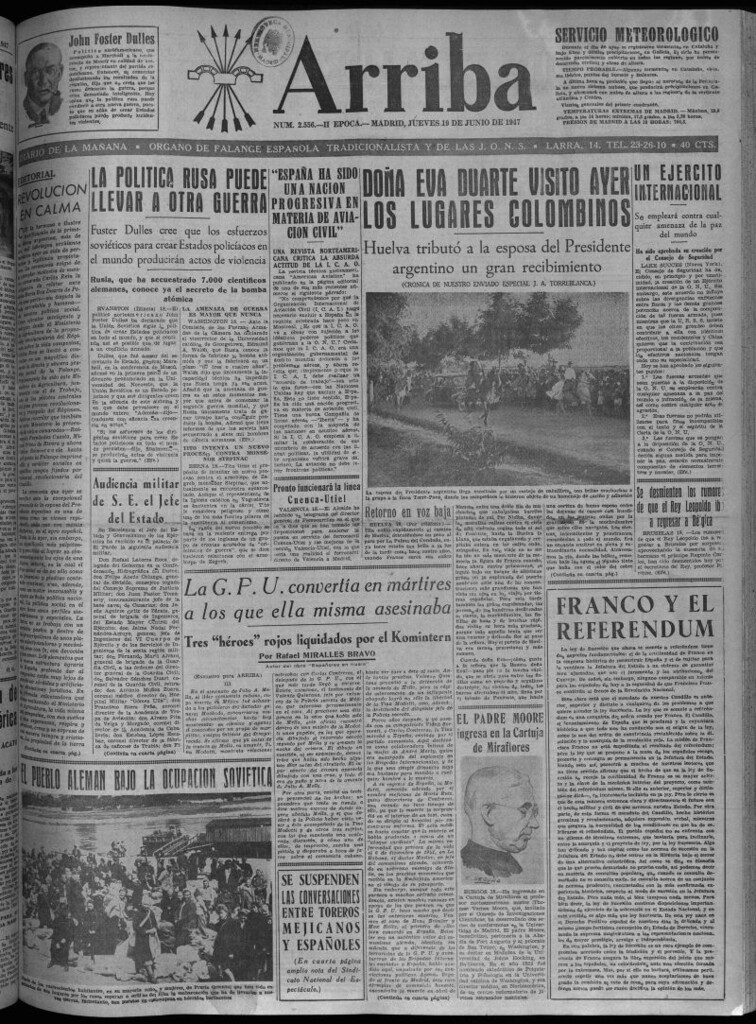 Miniatura de Arriba del 19 de junio de 1947