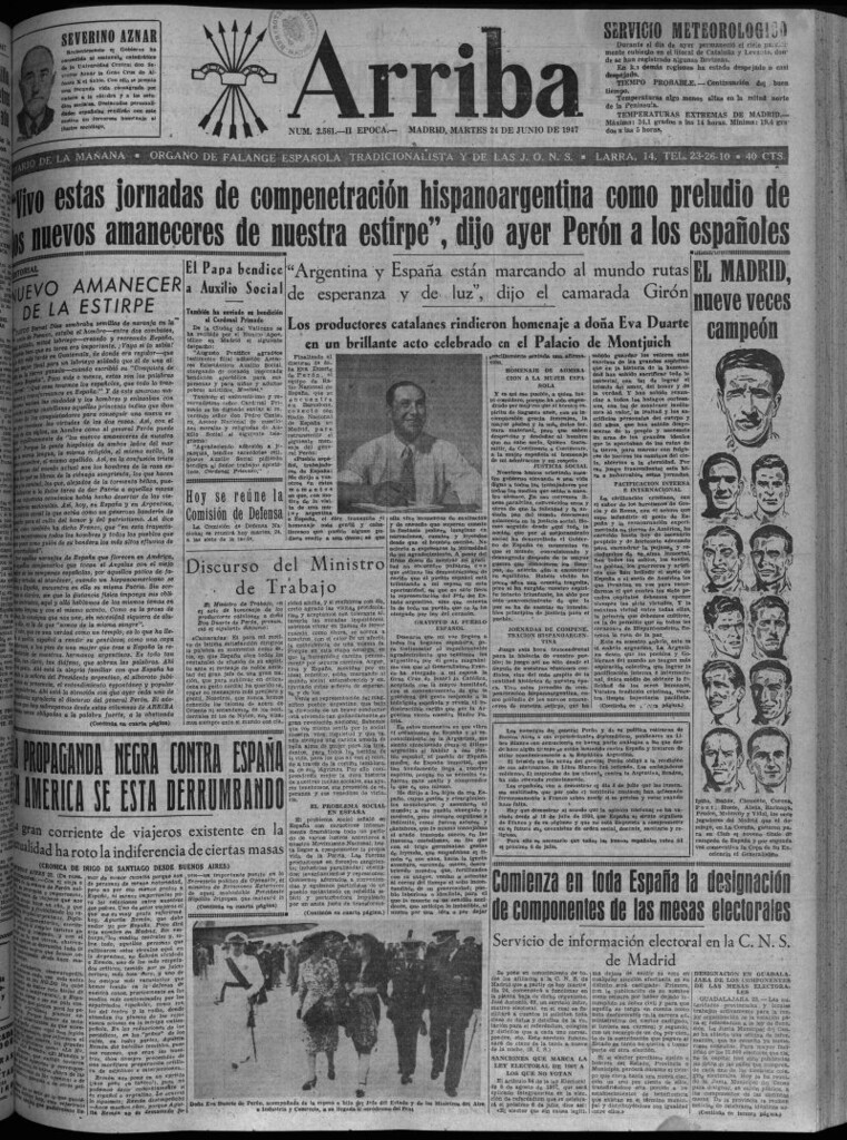 Miniatura de Arriba del 24 de junio de 1947