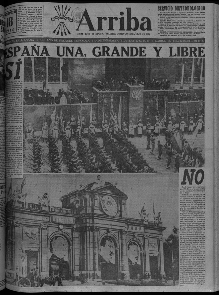 Miniatura de Arriba del 6 de julio de 1947