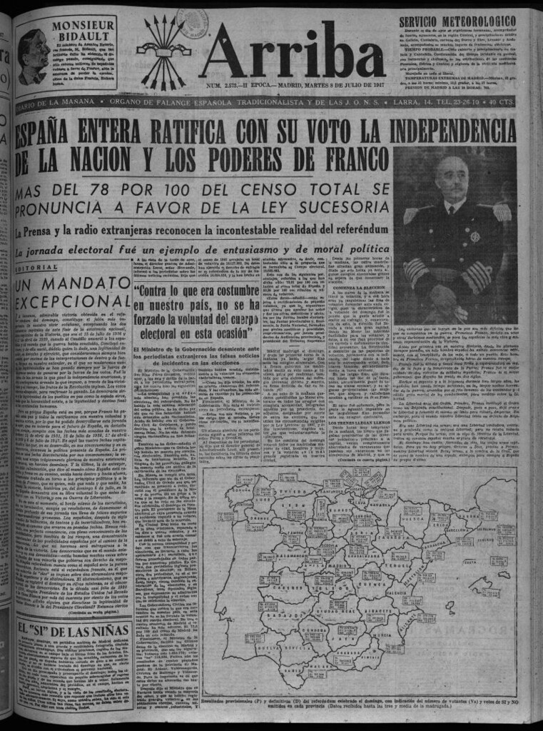 Miniatura de Arriba del 8 de julio de 1947