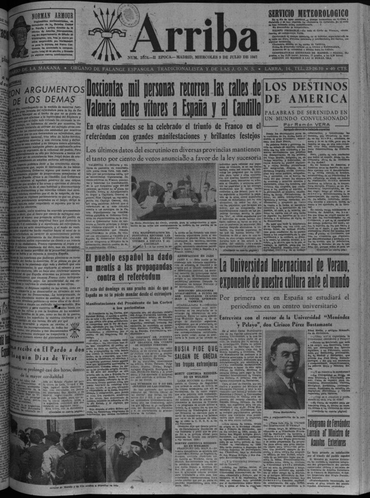 Miniatura de Arriba del 9 de julio de 1947