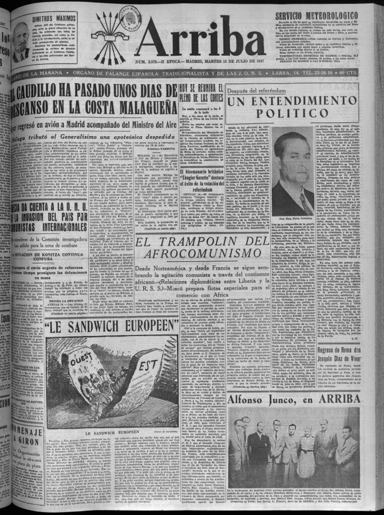 Miniatura de Arriba del 15 de julio de 1947