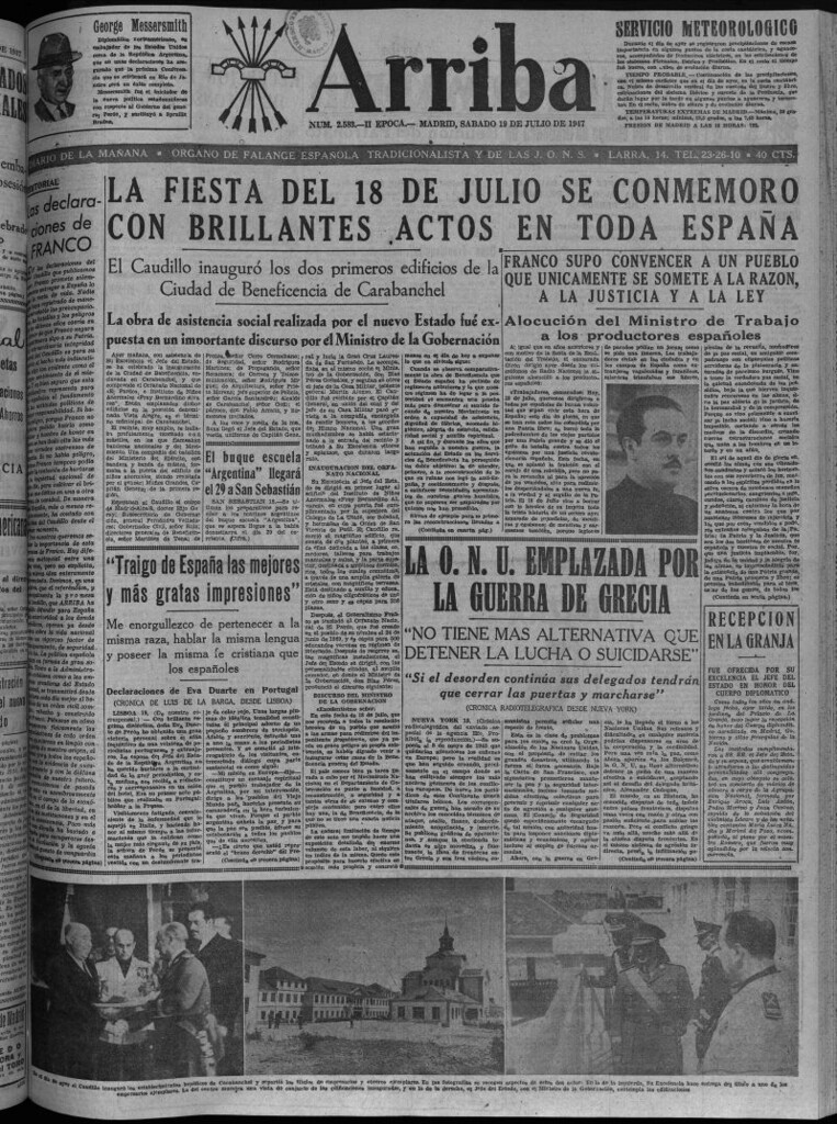 Miniatura de Arriba del 19 de julio de 1947