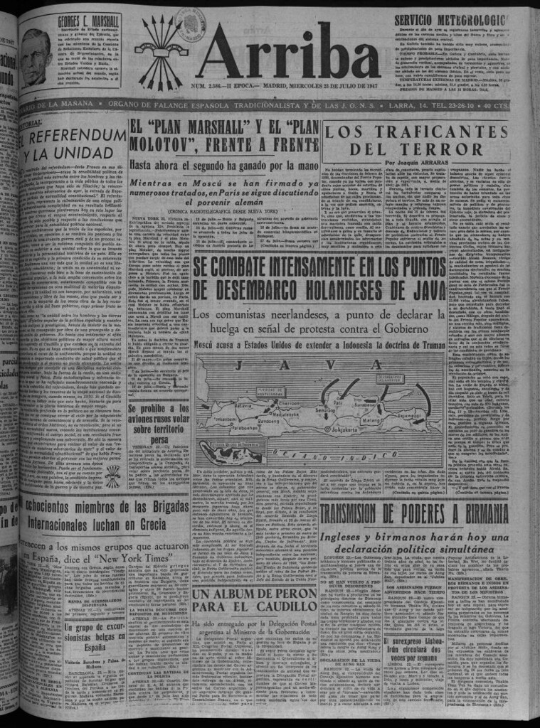 Miniatura de Arriba del 23 de julio de 1947