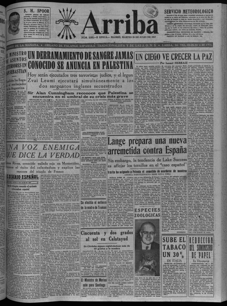 Miniatura de Arriba del 29 de julio de 1947