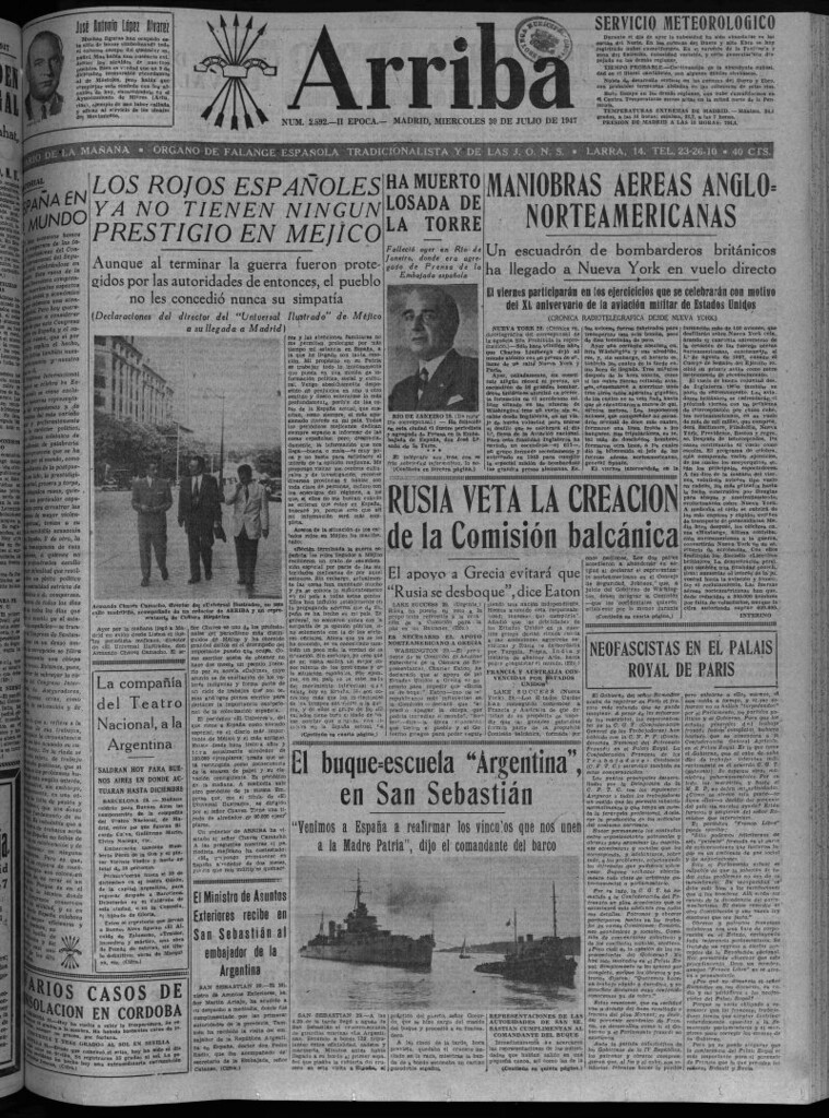 Miniatura de Arriba del 30 de julio de 1947