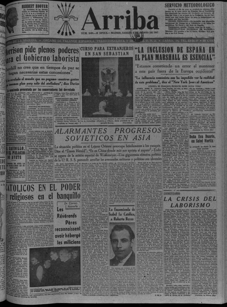 Miniatura de Arriba del 9 de agosto de 1947