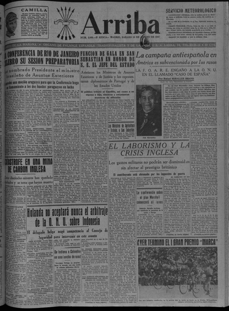 Miniatura de Arriba del 16 de agosto de 1947