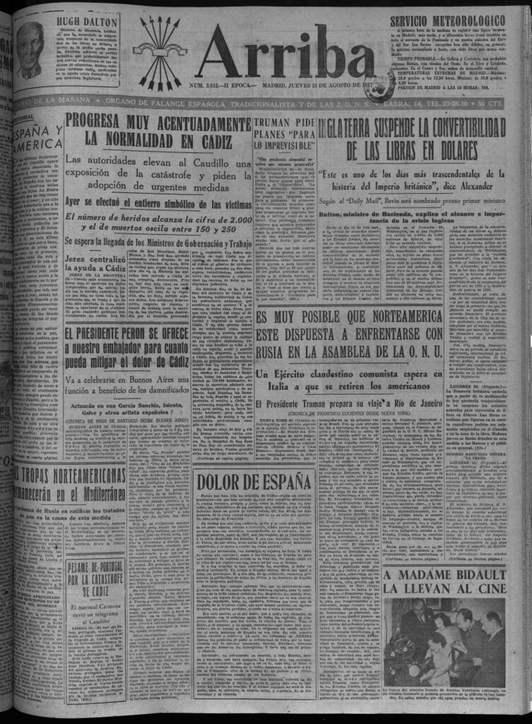 Miniatura de Arriba del 21 de agosto de 1947