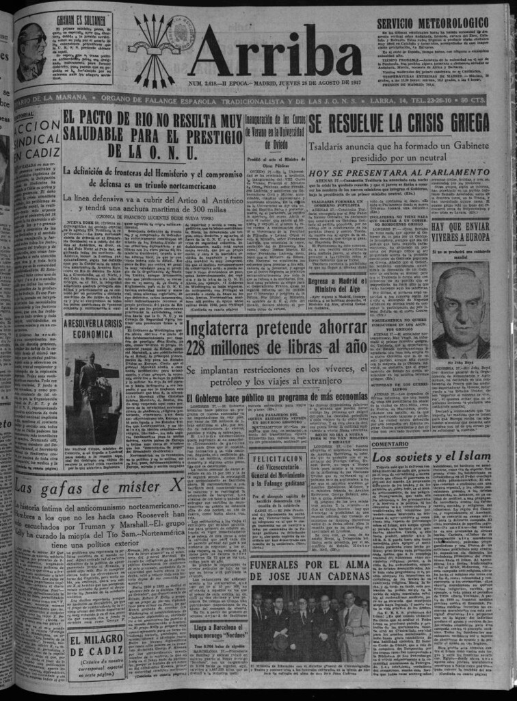 Miniatura de Arriba del 28 de agosto de 1947