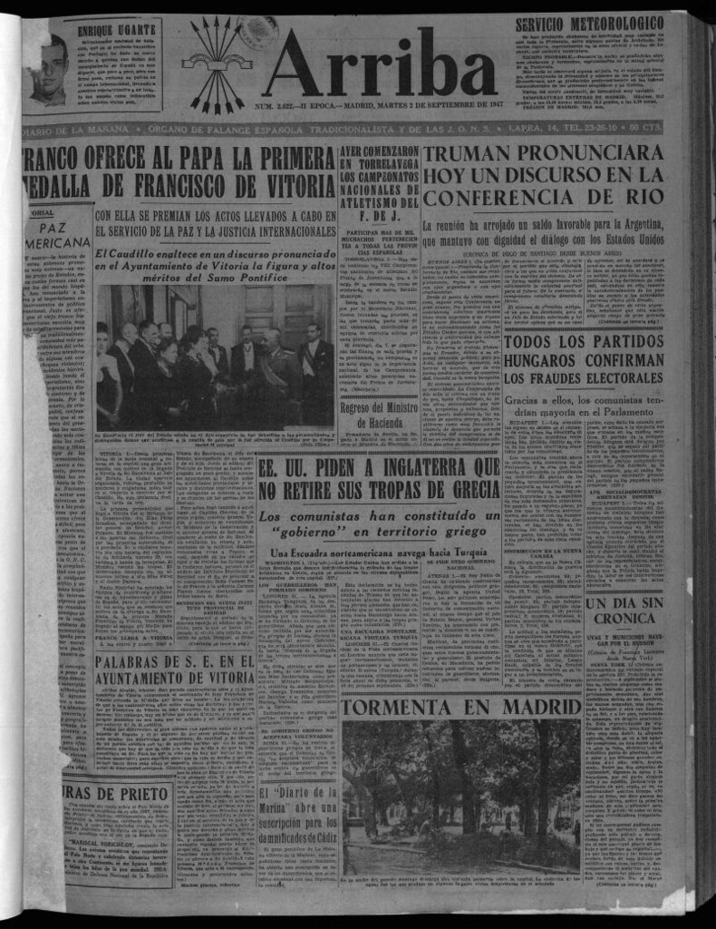 Miniatura de Arriba del 2 de septiembre de 1947