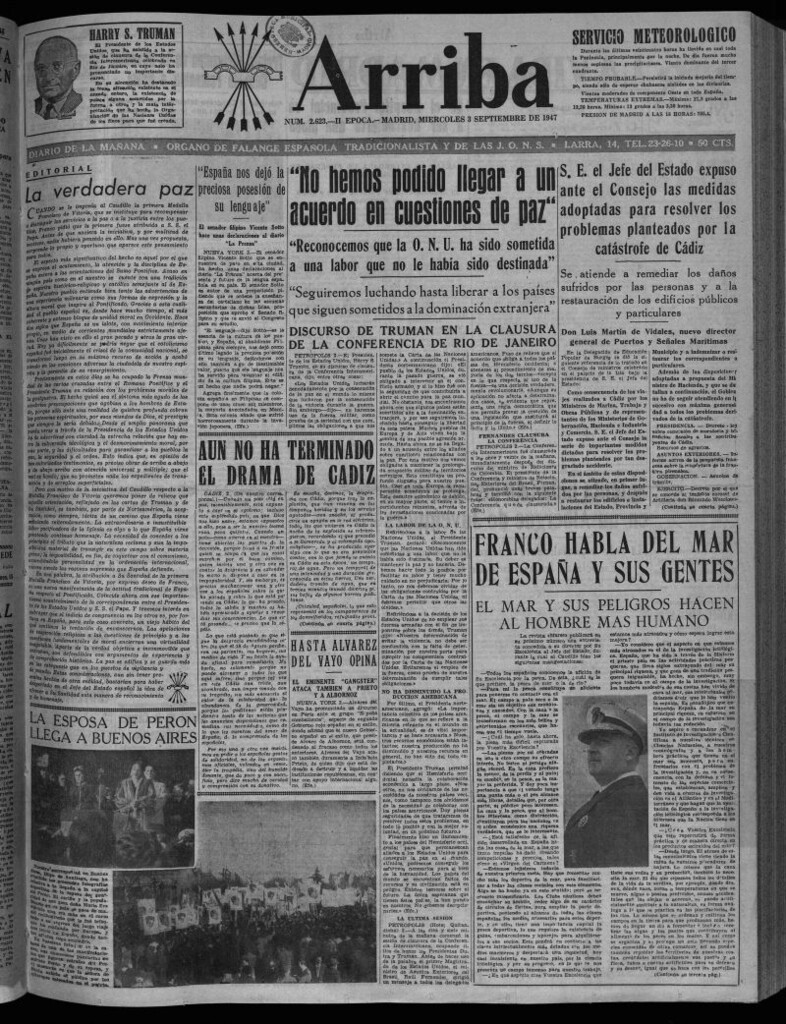 Miniatura de Arriba del 3 de septiembre de 1947