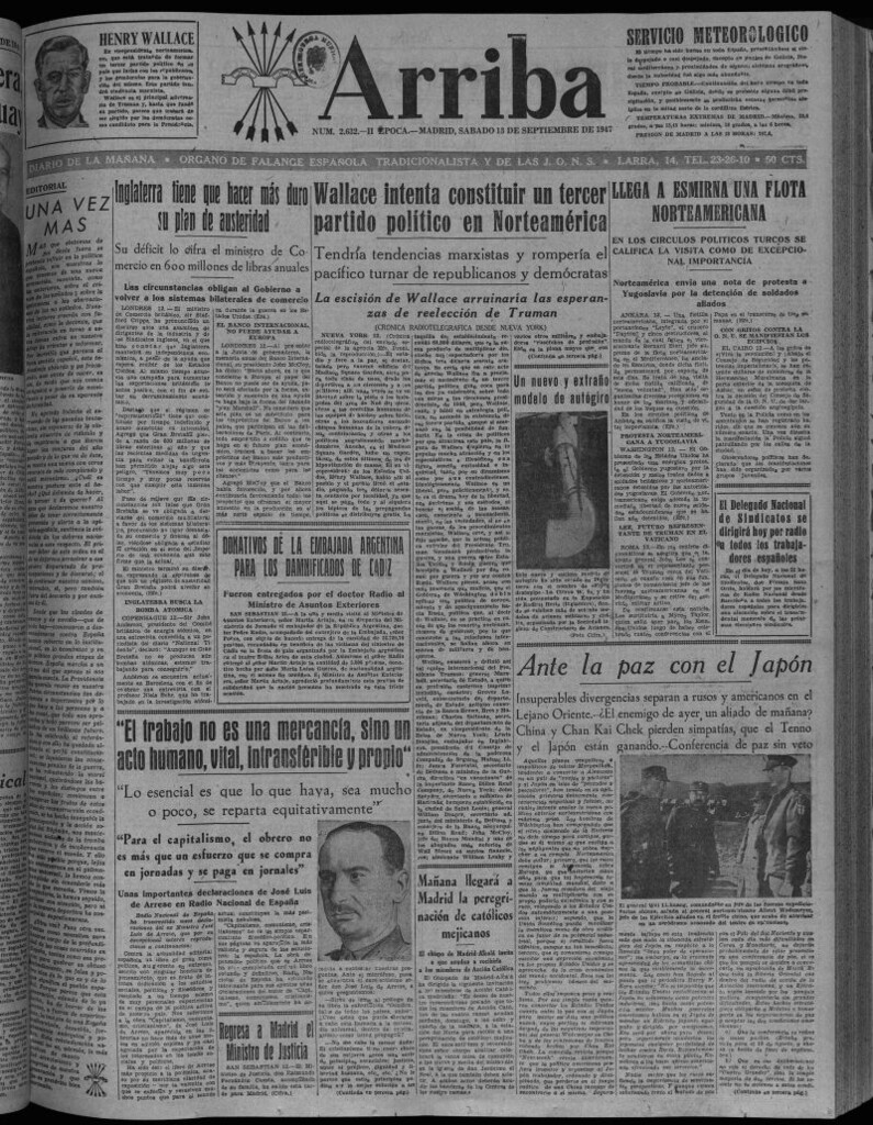 Miniatura de Arriba del 13 de septiembre de 1947