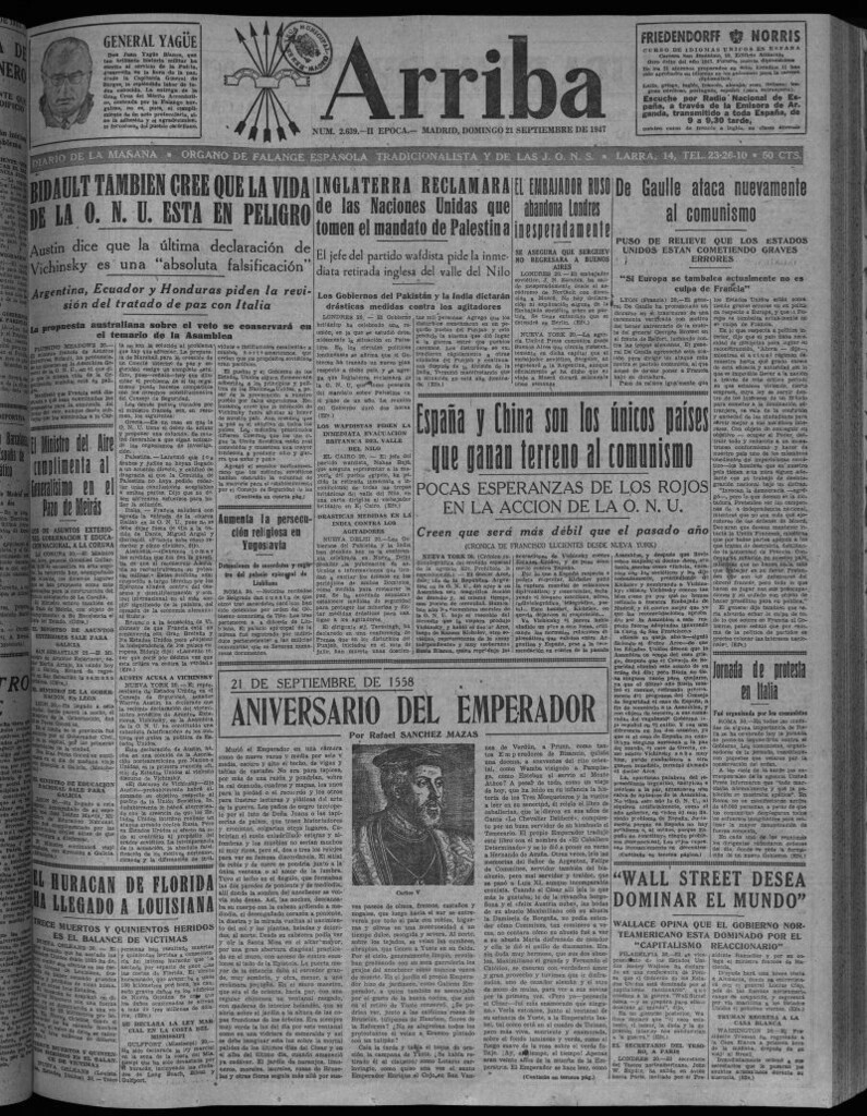 Miniatura de Arriba del 21 de septiembre de 1947
