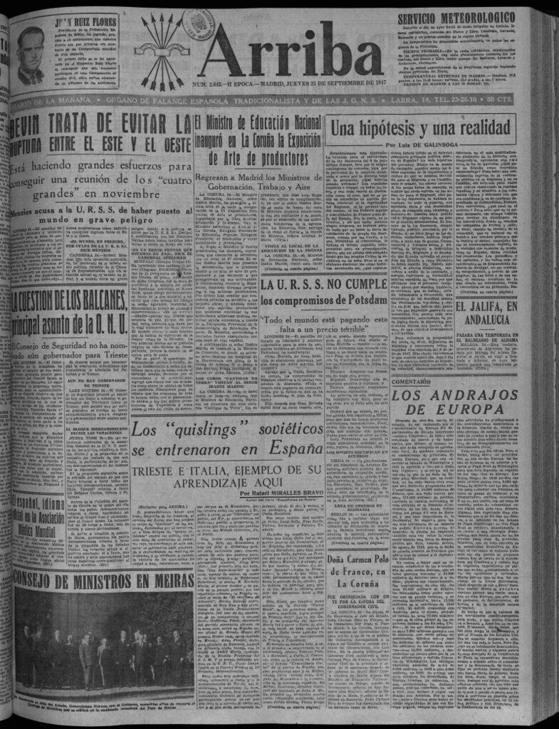 Miniatura de Arriba del 25 de septiembre de 1947