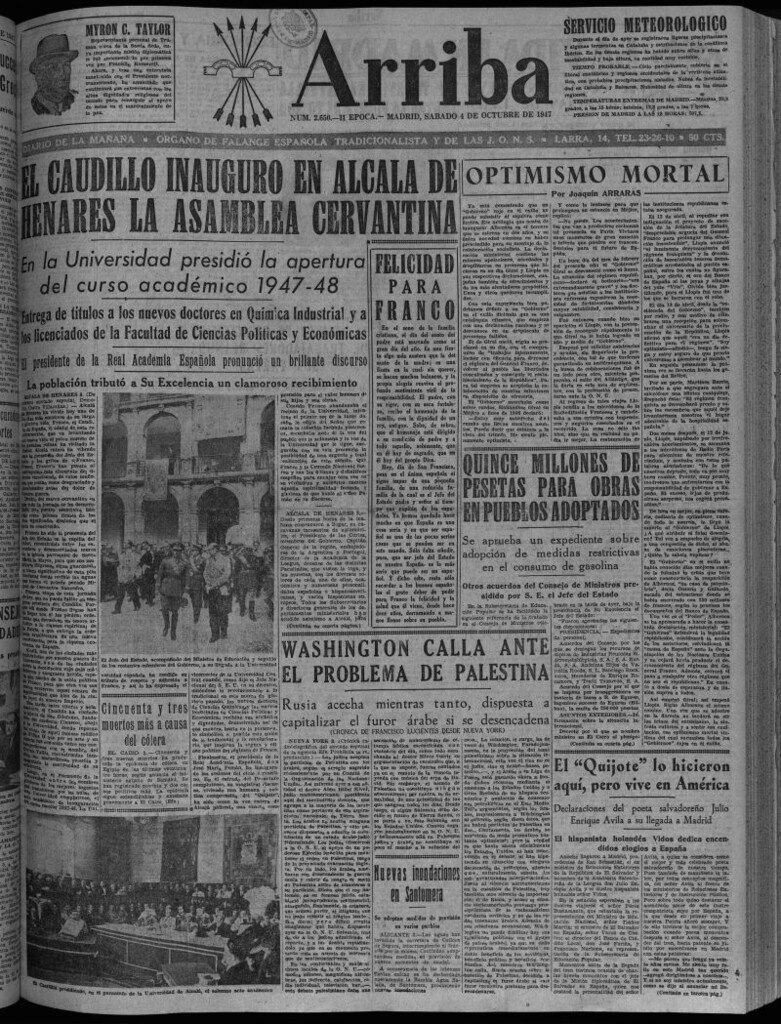 Miniatura de Arriba del 4 de octubre de 1947