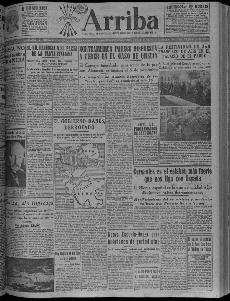 Miniatura de Arriba del 5 de octubre de 1947