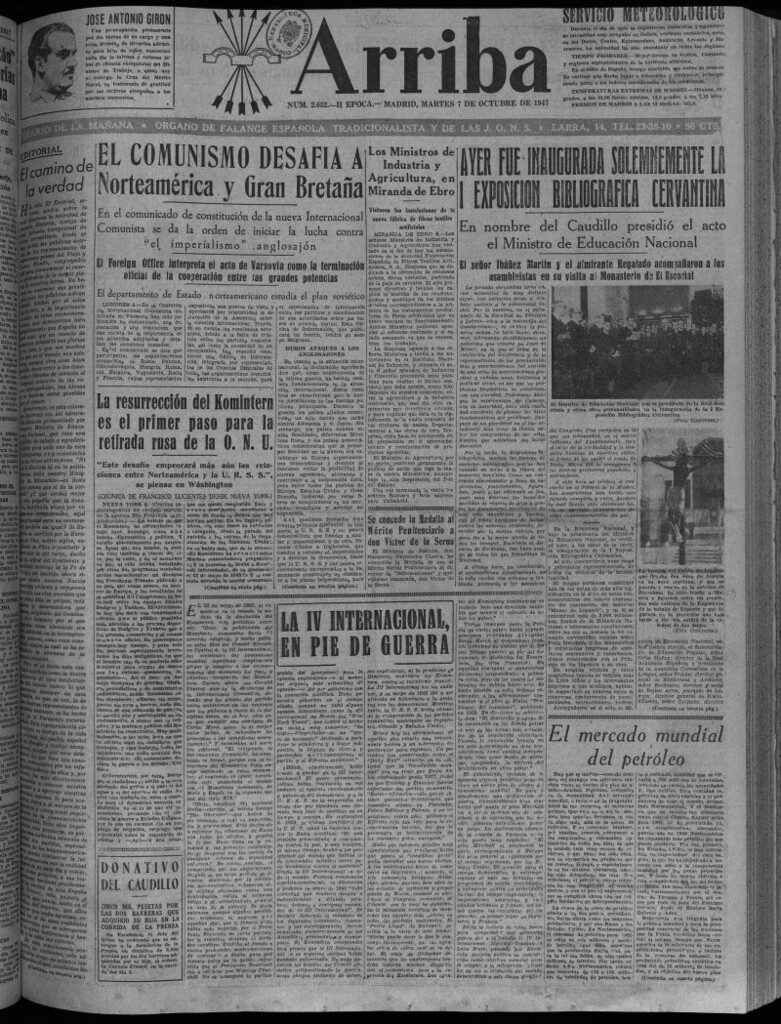 Miniatura de Arriba del 7 de octubre de 1947