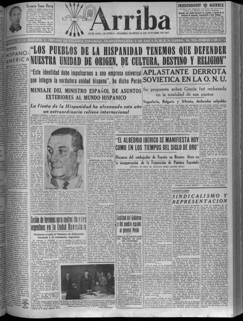 Miniatura de Arriba del 14 de octubre de 1947