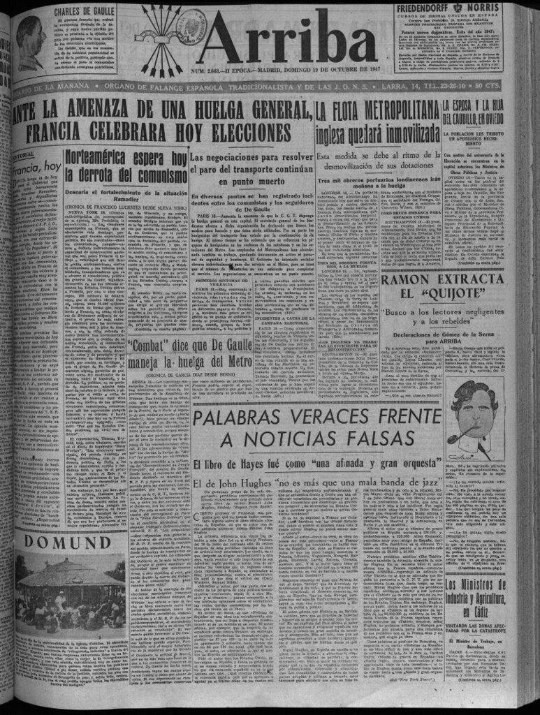 Miniatura de Arriba del 19 de octubre de 1947