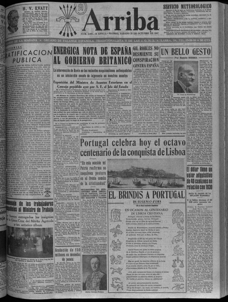 Miniatura de Arriba del 25 de octubre de 1947