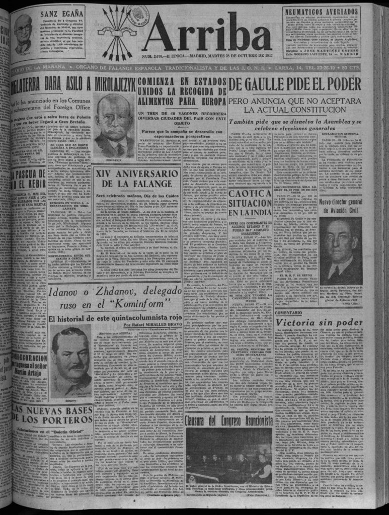 Miniatura de Arriba del 28 de octubre de 1947