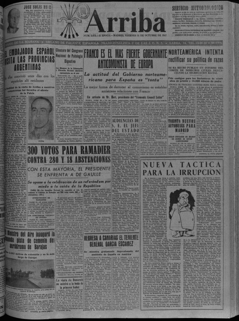 Miniatura de Arriba del 31 de octubre de 1947