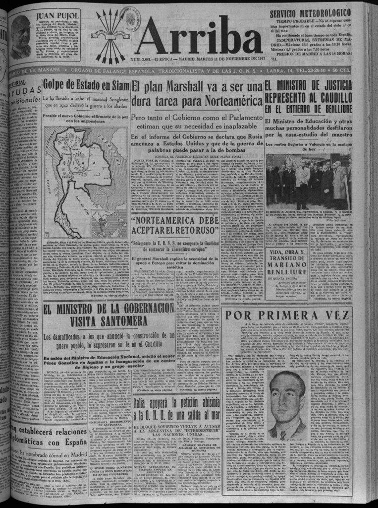 Miniatura de Arriba del 11 de noviembre de 1947