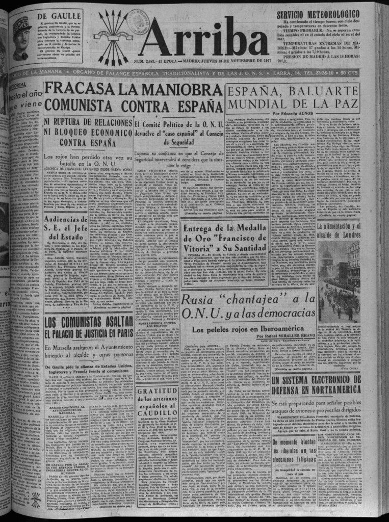 Miniatura de Arriba del 13 de noviembre de 1947