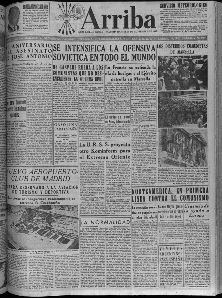 Miniatura de Arriba del 18 de noviembre de 1947