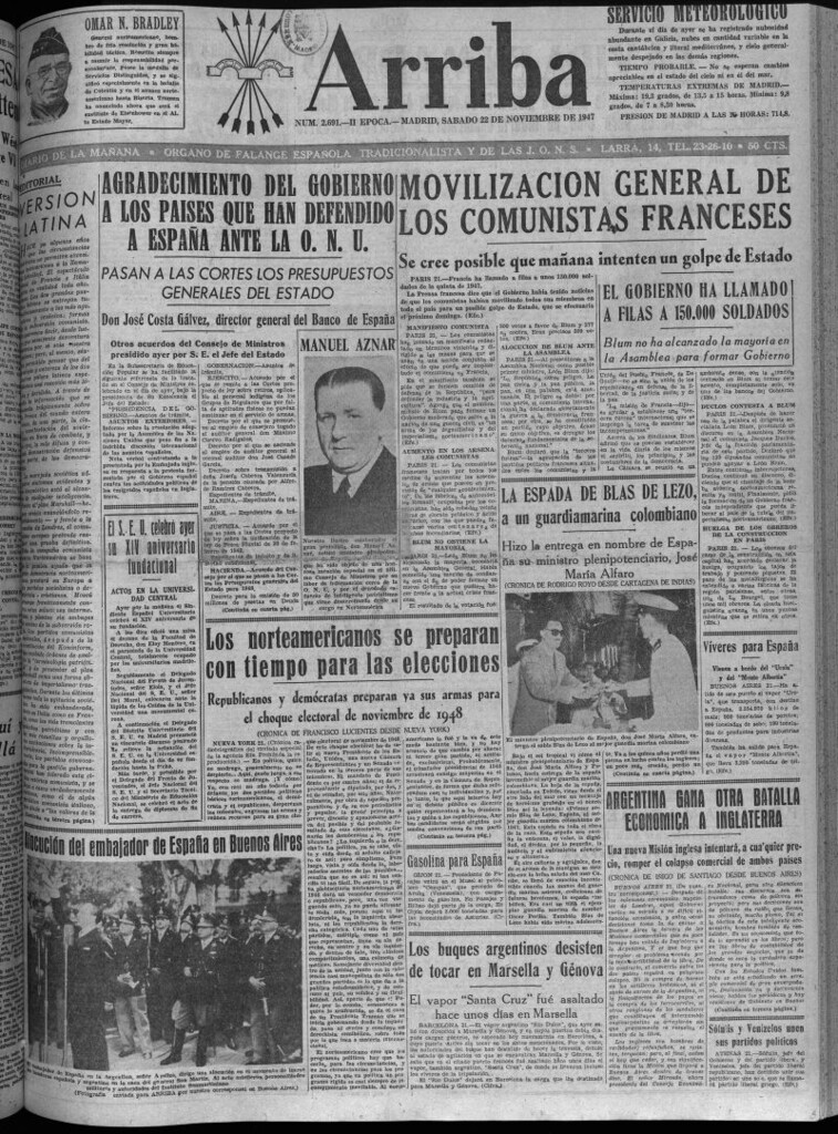 Miniatura de Arriba del 22 de noviembre de 1947