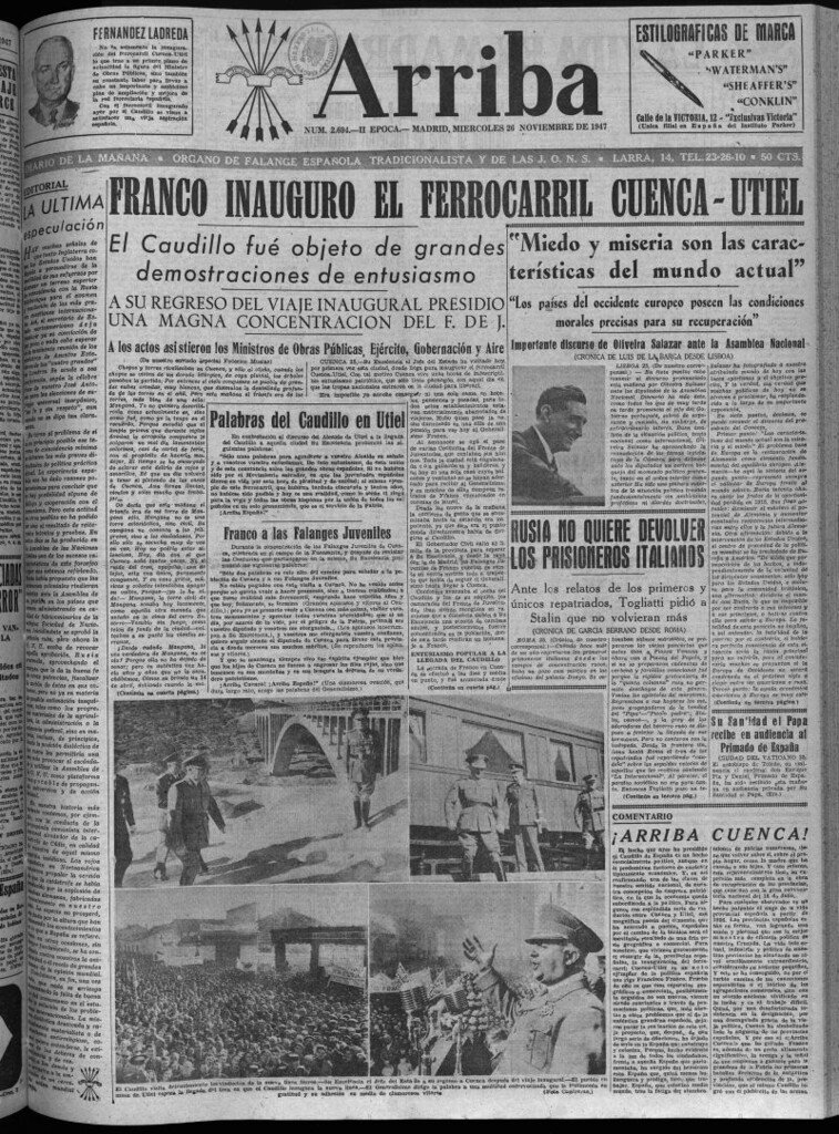 Miniatura de Arriba del 26 de noviembre de 1947