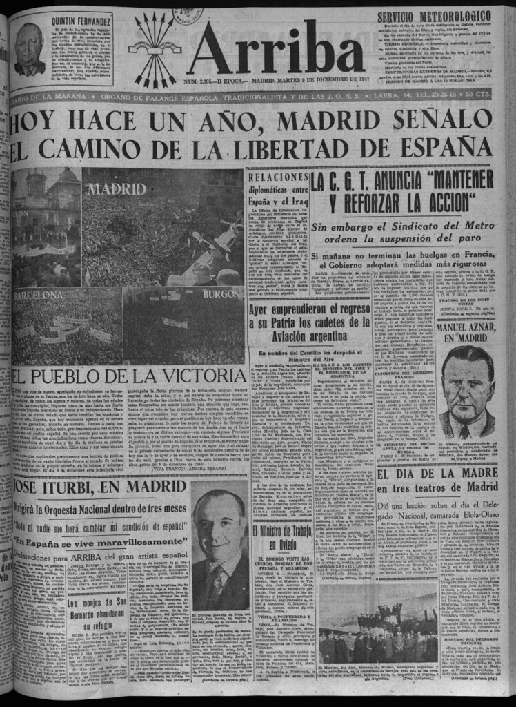 Miniatura de Arriba del 9 de diciembre de 1947