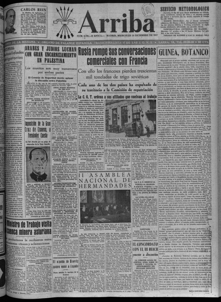 Miniatura de Arriba del 10 de diciembre de 1947