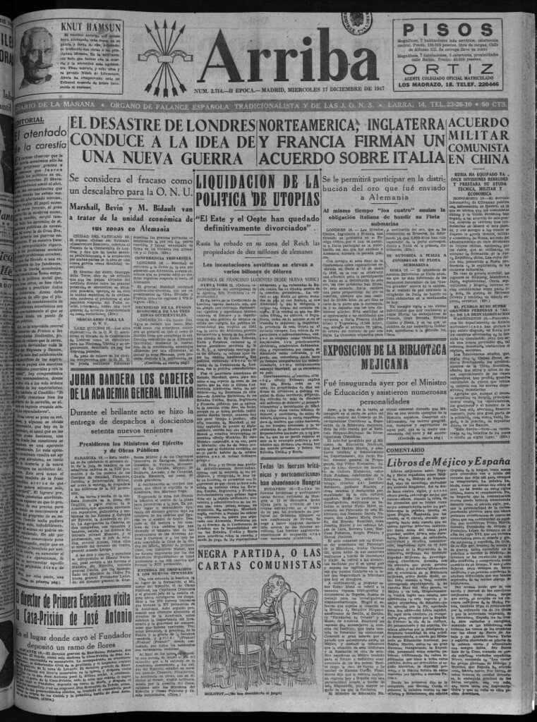 Miniatura de Arriba del 17 de diciembre de 1947