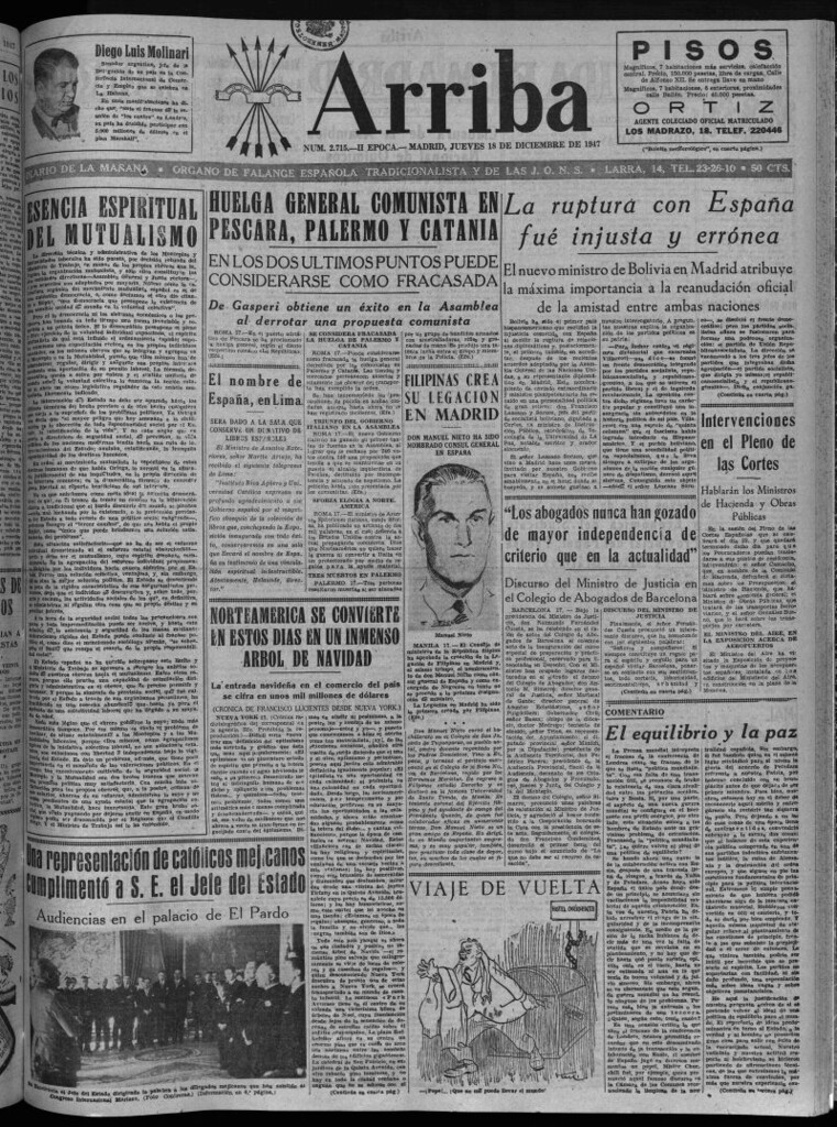 Miniatura de Arriba del 18 de diciembre de 1947