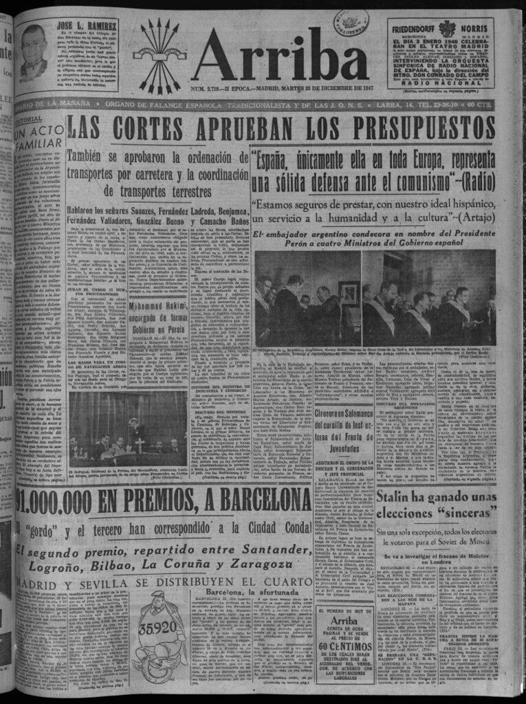 Miniatura de Arriba del 23 de diciembre de 1947