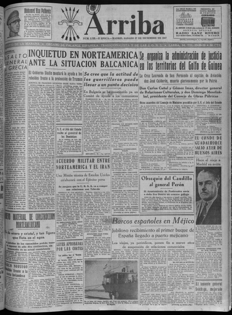 Miniatura de Arriba del 27 de diciembre de 1947