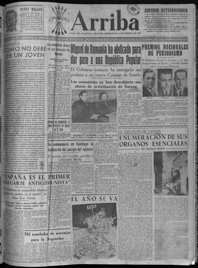 Miniatura de Arriba del 31 de diciembre de 1947