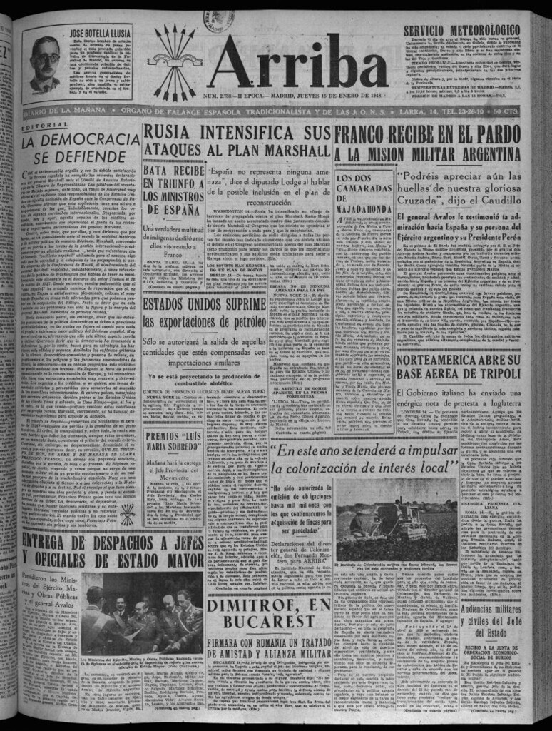 Miniatura de Arriba del 15 de enero de 1948