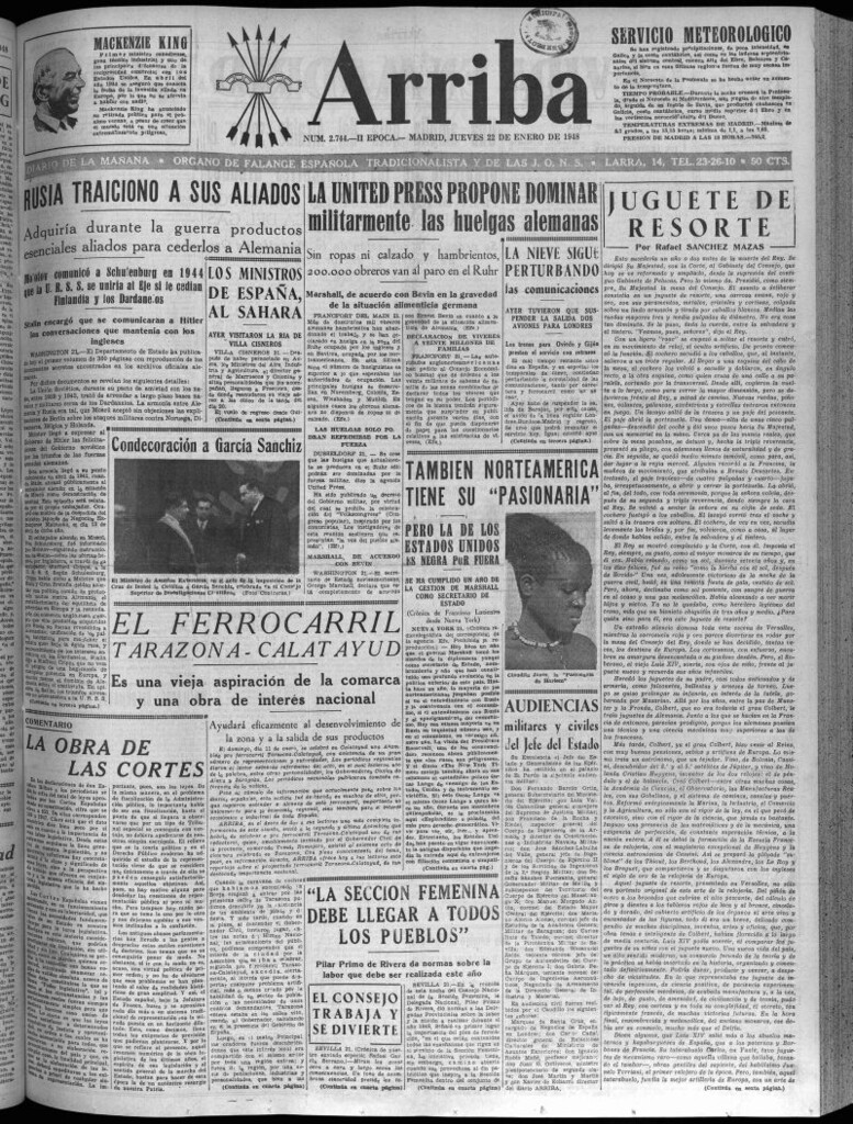 Miniatura de Arriba del 22 de enero de 1948