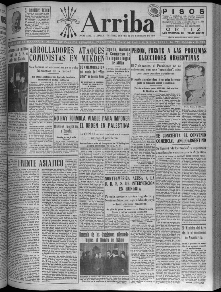 Miniatura de Arriba del 12 de febrero de 1948